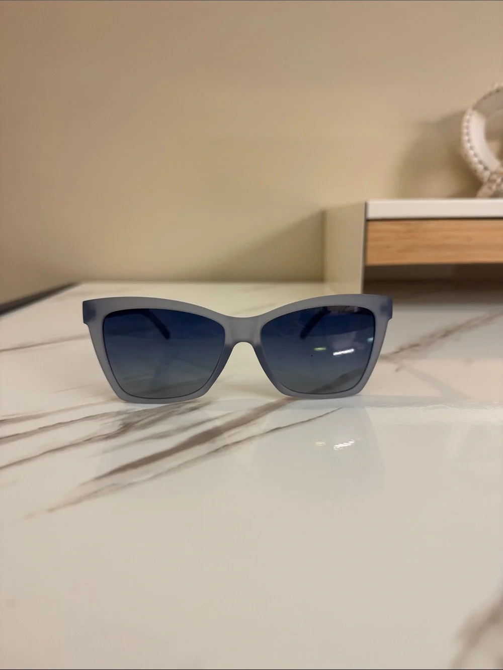 Matte Gray Polarized Sunglasses
